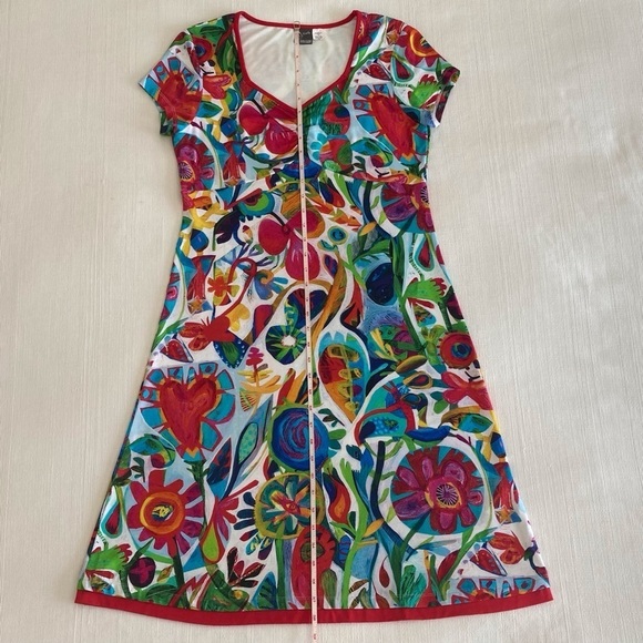 DOLCEZZA Simply Art Dress « Flower Heart »  Sz Small - Picture 11 of 12